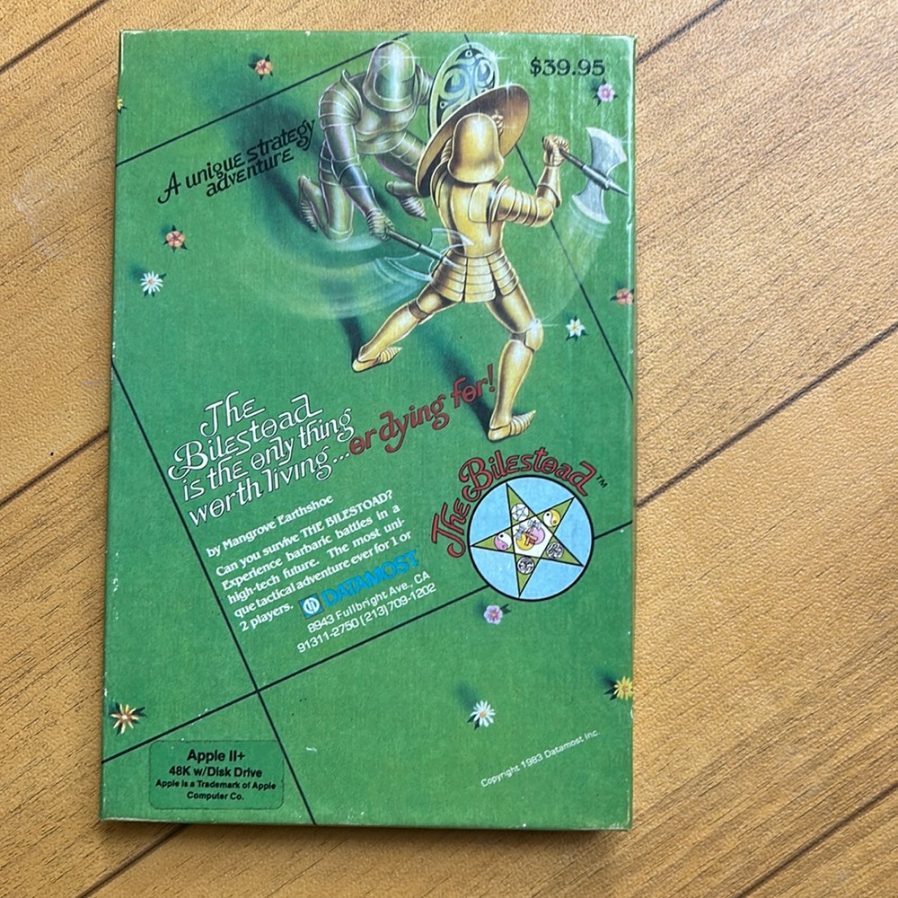 The Bilestoad Vintage Video Game